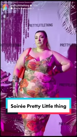 Les soirées @prettylittlething sont définitivement les meilleures 🔥 #tayc #pltparty #everybodyinplt #plussize #plussizefashion 