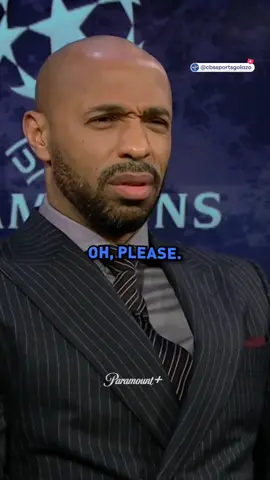 #micahrichards is about his 💰 while #thierryhenry threatens to leave the studio over this #transfer question. 👀 #ucl #championsleague #cbssports 