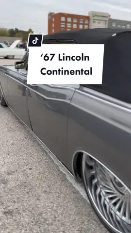 1967 Lincoln Continental - bagged on 22” Forgiato Wheels - built by @Branded Customs #sickcarsandtrucks #lincoln #lincolncontinental #baggedcars #brandedcustoms 