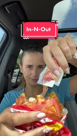 In-N-Out tomato wrapped cheeseburger 🍔 #innout #burger #eatwithme #lunchtime 