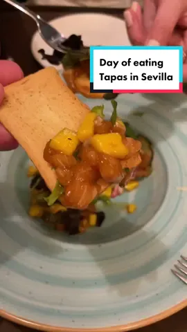 Only eating tapas for a full day in Sevilla 