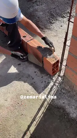 Passo a passo, muro do Zero! #dicas #alvenaria #parede 