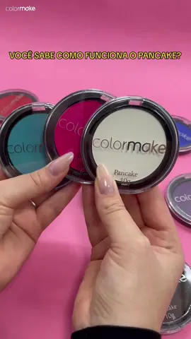 Você sabe como funciona o pancake? #colormake #fy #pancake #pancakes #maquiagemartistica 