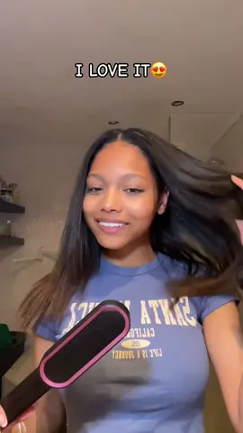 TYMO RING Hair Straightner🤩 LINK IN BIO‼️@TYMO BEAUTY US This was my FIRST time using this hair straightener and omg I love it so much🥹 It’s so easy to use.  ℹ️ Product info Save 50% styling time • combined the function of flat iron and hairbrush • 60s fast heat up All hair types friendly • 5 temperature levels for different hair types and styles(266°F-410°F) • stable temperature with even heat distribution, prevent hair from unnecessary over-heat damage Safe • anti-scald design with advanced mechanism structure allows the customers to reach more hair roots and without burning the hair & scalp • 30 minutes auto-off Easy application and portability • 360°swivel power cord for more flexible styling angles • Dense clips allow better straightened effect in single pass. #tymoring #tymobeauty #tymo #hairstraightener #hairstraightening #hair #curlytostraight #curlytostraighthair #curlytostraightroutine #hairtok #tiktok #hairtok2023 