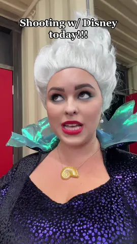 One of the most fun modeling jobs today 😍 #thelittlemermaid #plussizemodel #disney #halloweencostume #ursula 