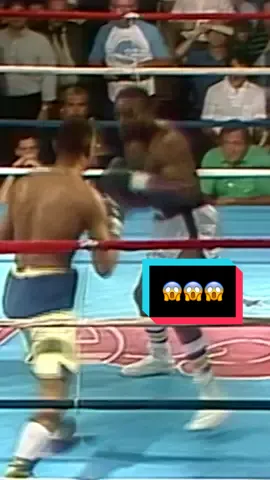That seemed personal 😬 #boxing #classicboxing #80s 