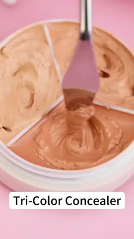 Tri-Color Concealer #concealer #makeuptutorial #undertone #fypシ 