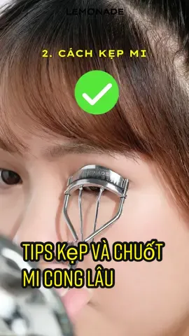 Tips kẹp và chuốt mi cho bạn hàng mi cong suốt ngày dài 👀 #makeupdedang #easymakeup