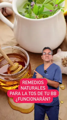 🍯 Existe una lista inmensa de remedios naturales para la tos, y el comentario final  que uno escucha es: “a mi me funciona”, como Pediatra para poder recomendar un medicamento o un producto natural, siempre me baso en información científica, y de todo este listado de productos solo la miel tiene estudios de investigación y los demás no existe investigaciones que demuestren su eficacia, y muchos de ellos pueden ser peligrosos para tu bb 👀 La tos puede ser muy molesta, pero recuerda que es un mecanismo de defensa de tu bb. 👉🏻Recuerda: Antes de dar un medicamento a tu bb, informate si es para su edad, efectos adversos, despeja todas tus dudas con tu pediatra. #bebe #bebes  #pediatria #pediatrician #mama #mamaprimeriza  #papa #niños #niñas #virus #jarabes  #tos  #parati #fyp #remedioscaseros #remediosnaturales 