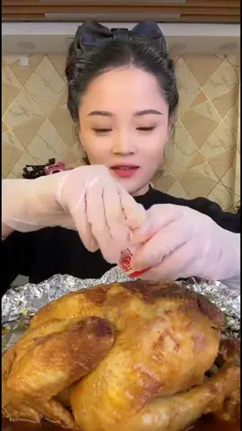 Grilled Chicken Mukbang#asmr #asmrvideo #mukbang #asmrfood #foryoupage #chinesefood #foryou #foryou #eating #eatingshow #xuhuong #mukbangeatingshow #anmoingay #xuhuongtiktok #Foodie 