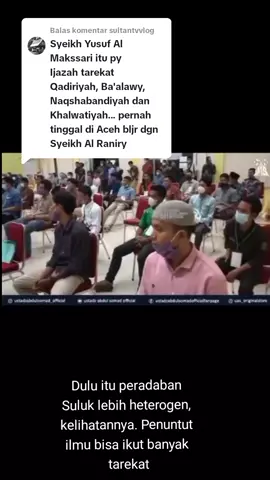 Membalas @sultantvvlog Memgenal Syeikh Yusuf Al Makassari tokoh Tarekat Khalwatiyah... yg sekaligus pernah ikut tarekat Syattariyah, Qadiriyah, Naqshabandiyah, Ba'alawy dan Khalwatiyah.. #khalwatiyah #sukukluet 