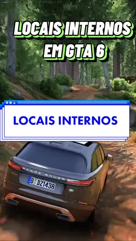 Locais internos em GTA 6 #gta #gta5 #gta6 #curiosidades #jogos #gtarp 
