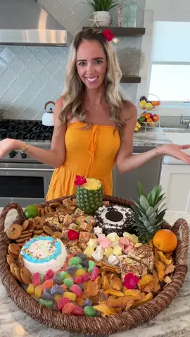 It's National Ice Cream Month! And the best way to celebrate is with an Ice Cream Cake grazing board 🍦🎂 I made this tropical themed board with cakes from @I Love Ice Cream Cakes  + it was the perfect, shareable summer treat! Just add friends!   I grabbed their OREO, Reese's, and Carvel cakes, paired with some savory snacks, but the options are endless! Don't worry about the melting because when the desserts are this good, they won't last long!    Head on over to ILoveIceCreamCakes.com to find cakes near you! they can be found in the bakery’s freezer section 👌🏼 #ILoveIceCreamCakes #NationalIceCreamMonth 