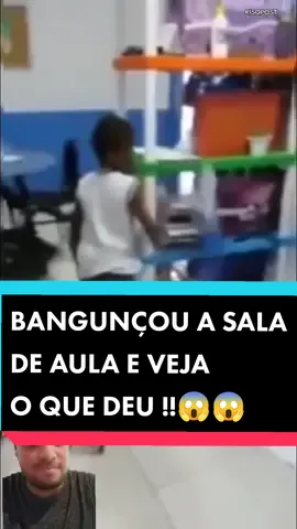 olha o que ele fez com a sala de aula !😱