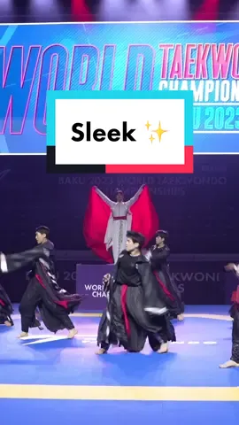 Sleek ✨ #Baku2023WTC #WorldTaekwondo50 #WorldTaekwondo #Taekwondo #WTCBAKU 