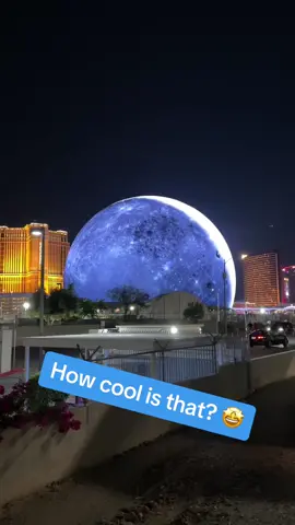 How gorgeous this new MGS SPHERE in Las vegas 🫠 #fyp #wow #lasvegas #sphere #mgssphere #viral #led #tiktok #tiktokforfun #foryou 