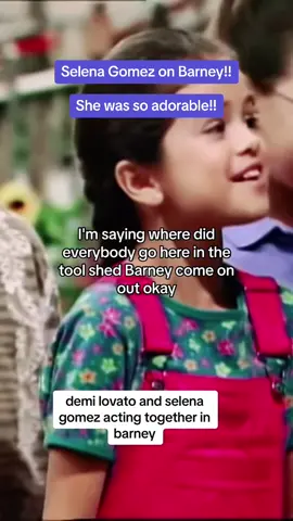 She was so cute here!! And look at Demi! 😍🥹🥹 @Selena Gomez  🎥: culturepop #fyp #songofthesummer #barneyandfriends #barneyselenagomez #selenagomez #selenagomezedit #selenagomezbarney #selenagomezyoung 