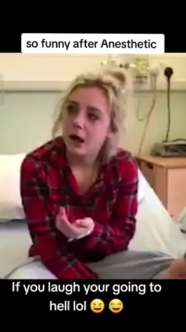 so funny a girl after she on Anaesthetic #funnytiktok #tiktokcomedy #funnytiktokvideos #tiktokhumor #funnyvideos #anesthesia #foryourpage #foryou #anesthesia #anesthesiatiktok 