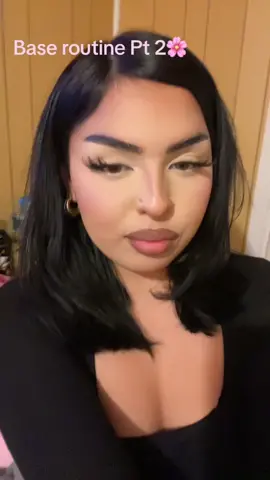 Pt 2 Base Routine🌸 Im sticking to my routine idccc i can sweat, cry do wtv and its staying on 😩  Contacts @Just4kira “Kyra C. Brown”  CODE “Bantheraa”20% Off 💋 • #fypシ #fyp #makeup #glitter #just4kiracontacts #lashes   @elfcosmetics @Too Faced @NYX Cosmetics @realtechniques @Juvia’s Place @Slayfire Cosmetics @