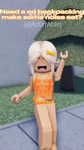 Make some noise dance pack 4 you! comment if you want more dance packs 🧡 #makesomenoise #dancemoms #aldc #roblox #viral #fypシ 