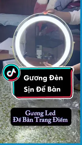 M.UA 1 GƯƠNG LED TẶG THÊM 1 GƯƠNG #tienich #viral #fyp #guongsoi #guongled #gương #guongdeban #guongtrangdiem #lamdep 