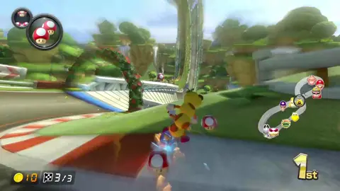 Going to fast with wiggler #mk8dx #mariokart8deluxe #mariokartcommunity #mariokartmoments #gaming #games #gamin #GamingOnTikTok #nintendoswitch #nintendo 