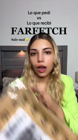 No se si regresarla 🥺🥺 ayudaaaa #farfetch #farfetchunboxing #loquepedivsloquerecibi 