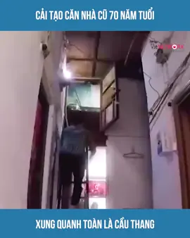Đam Mê Sửa Nhà - Cải Tạo Căn Nhà Cũ 70 Năm Tuổi Xung Quanh Toàn Là Cầu Thang #xuhuong #review