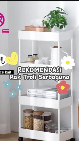 BAS square rak troli rak dapur rak serbaguna 4 tingkat dengan roda Turun harga menjadi Rp58.000! #raktroliserbaguna#raktroli4susun#raktrolidorong#raktrolidapur#fyp #CapCut 