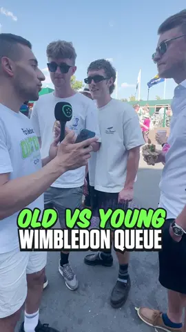 Wimbledon Tickets: Old VS Young #tennis #Wimbledon 