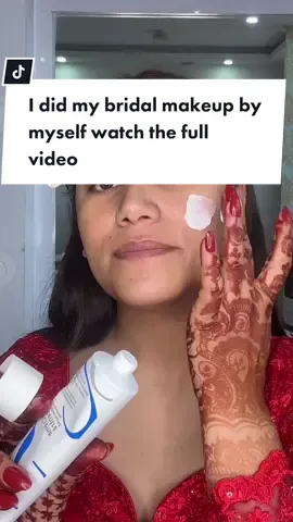 I did my own makeup on my big day 🤗 #makeuptutorial #makeuptransformation #makeuptutorialvideo #makeuplooks #bridalmakeup #bridallook #bridalmakeupartist #bridalmakeover #selfbridalmakeupbyme #makeupwithanju #bridebyanju #fypシ゚viral #foryoupage 