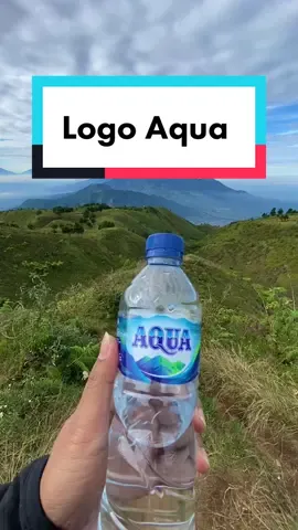 Menurut kalian logo nya sama gak?  #aqua #gunungprau #pendakigunung #wonosobo #dieng 