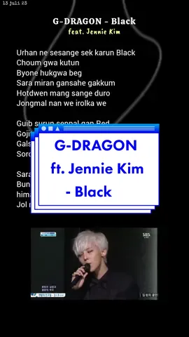 G-DRAGON #Black #Lyrics #easylyrics ft #jenniebp  #Blackpink #Blink #gdragonbigbang #vip 