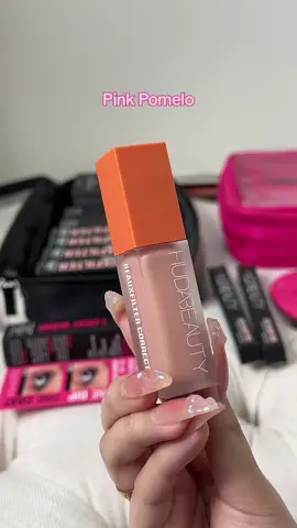 NEW @Huda Beauty color corrector 🧡  #fauxfilter #colourcorrector #fyp 