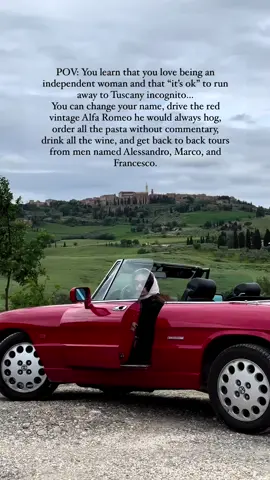 What a ride life can be when you let it be ♥️ #feminineenergy #alfaromeo #vintagecar #romanticstyle #vintagecars 