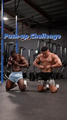 Intense Push-up Challenge  Elevate your training with these explosive push-ups that targets every muscle in your body.  Tag a friend to try this with 🤝 @bornking_ti  Workout:  2 Rounds of each ✅ 12 Reps of each exercise ✅ 90 sec rest between exercises ✅ 2-3 min rest between Rounds ✅ Let’s get active today 💪🏽 #pushupchallenge #pushup #traininsaneorremainthesame #trainhard #athlete #athletetraining #workoutpartner 