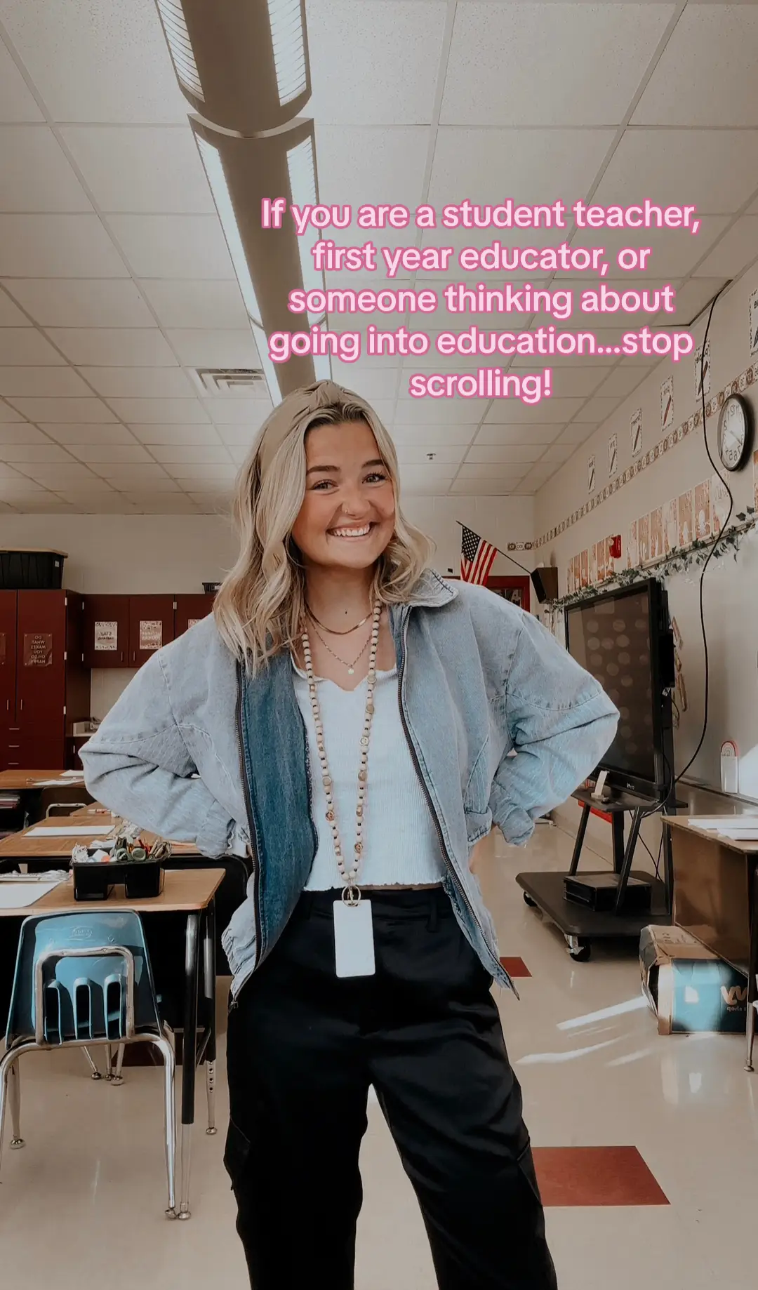We all need a reminder 🫶🏻 be the positive!  #teachersoftiktok #teacherlife #secondyearteacher #teachertok #teachingontiktok #thattiktokteacher #firstyearteacher #youngteacher #teachingstruggles #positvevibes #positiveteachertok #fyp #teaching 