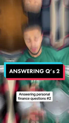Keep the questions coming and I’ll keep answering… #personalfinance #personalfinancetips #teen #LearnOnTikTok 