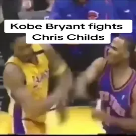 #KobeBryant gets punched in the throat by Chris Childs 
