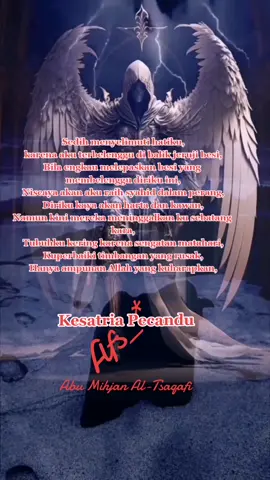 kisah heroik Abu Mihjan Al-Tsaqafi, “sang pemabuk” pengejar syahid yang menjadi pahlawan bagi kemenangan kaum muslimin dalam Pertempuran #titiknol99 @SARJANA PENDIAM.Spd 