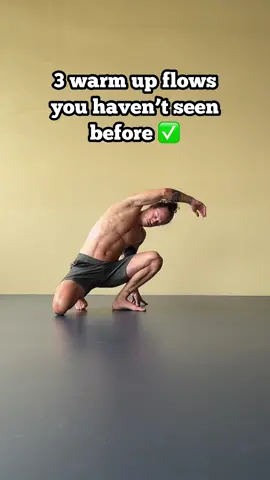 Save these warm up flows 🔥 ⠀ Are you an advanced practitioner and you want to mobilize your whole body? Try these flows and your body will be ready ✅ ⠀ Looking for more? Click the link in my bio for my training app 💪🏼 #bodyweighttraining #workoutmotivation #mobilitytraining #warmuproutine 