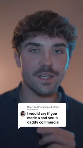 Replying to @Charliiidiamiliofan I made a sad scrubdaddy commercial #scrubdaddy #commercial #behindthescenes 