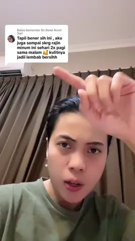 Membalas @Sri Dewi Arum Sari tuh kan apa aku bilang , rutinin minum colagen noera pasti putih dan lembab 😍 #foryoupage #fyp #viralvideostiktok 