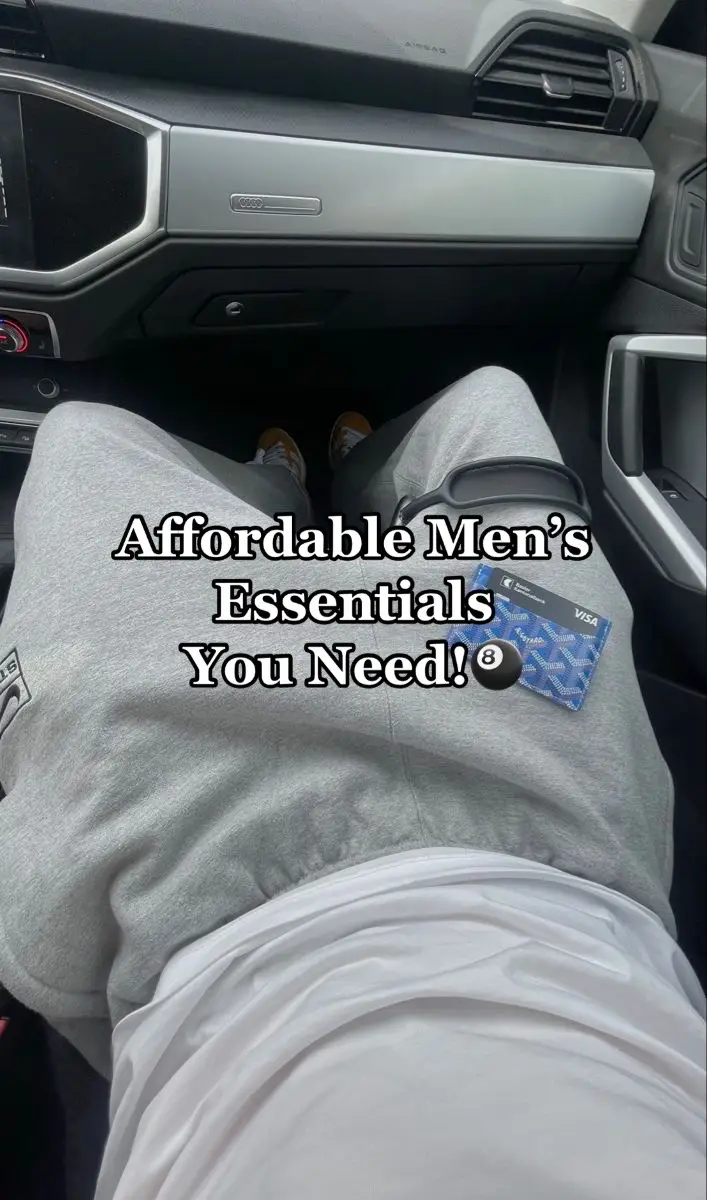 Affordable Men’s Essentials you need! 🎱 #menscare #mensessentials #hotboywishlist #essentials 