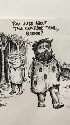 Replying to @Gorillan 🦍🦍 croods part 4 #fyp #fypシ #artistsoftiktok #drawing #art #drawing #cartoon #flintstones #croods 