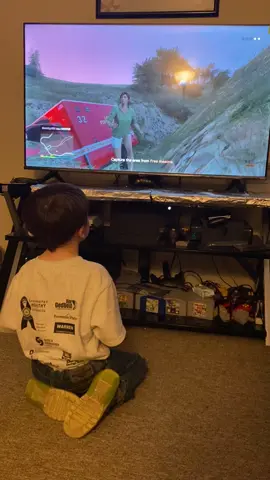 My youngest playing GTA 5. Also, im always watching when he plays so kee the negative comments to yourself. Ignore the tinfoil on the top of the th stand, it keeps the cats from jumping up and using the tv like a scratch post. #gta5online #gta5 #playing #Maine #xboxseriesx #myson #myboy #fun #fyp #nintendo64 