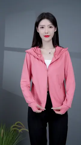 Áo chống nắng 1 lớp cho nữ có mũ #xuhuong #tapchupanhdep #selfie #aochongnangnu2023 #aochongnang 