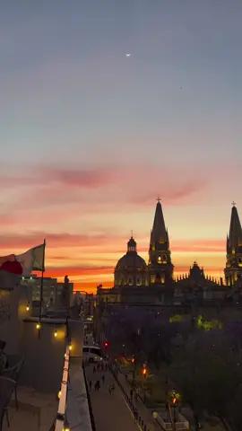 🌇 Catedral de Guadalajara #catedral #Guadalajara #México #atardecer #sunset 