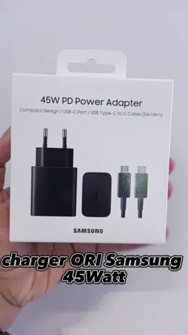 Charger ORI Samsung 45W pembelian bisa di kolom komentar yaa 😍#aksesorishp #charger #chargeroriginal #chargersamsung #chargersamsungori #viraltiktok #viralindonesia 