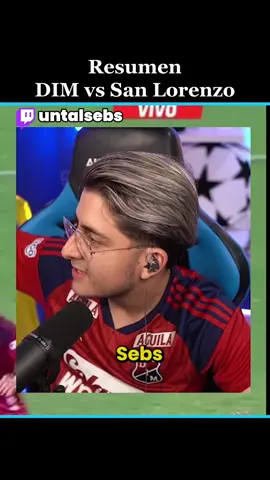 Resumen partido DIM vs San Lorenzo #parati #futbol #twitch 